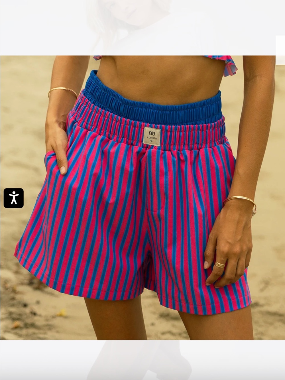 Albion fit double boxer shorts